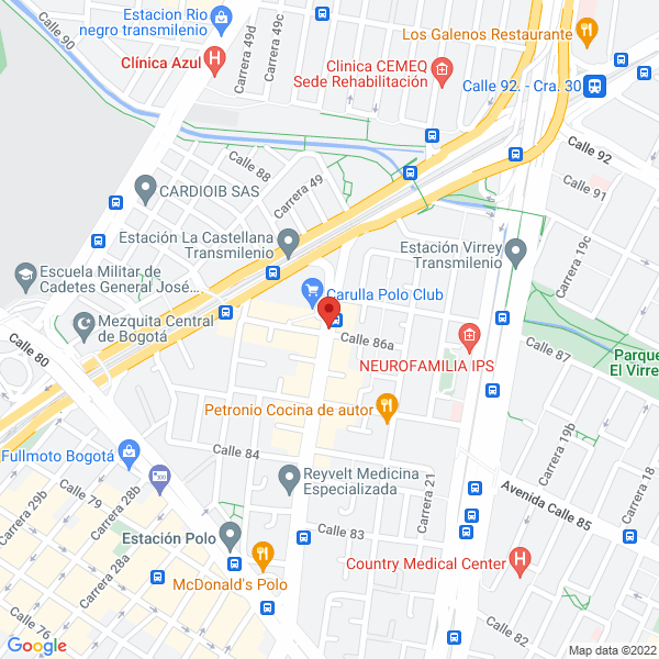 Mapa de International Floral Service