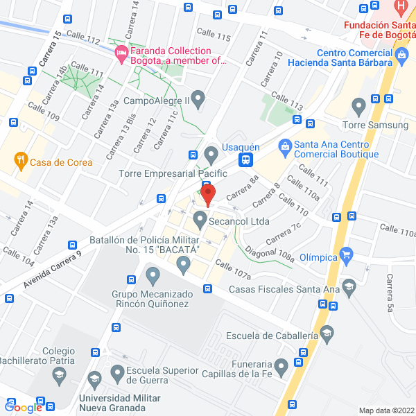 Mapa de Trg Comercializadora S.A.S.
