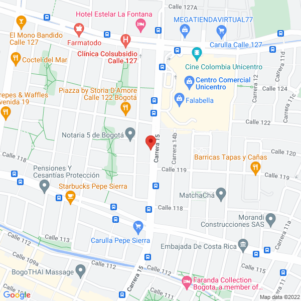 Mapa de Inmobiliaria Y Telefonía S.A.