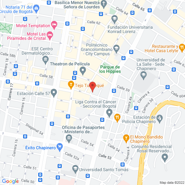 Mapa de Vmo Central S.A.S.