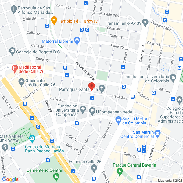 Mapa de Zava Group Aw Ltda.