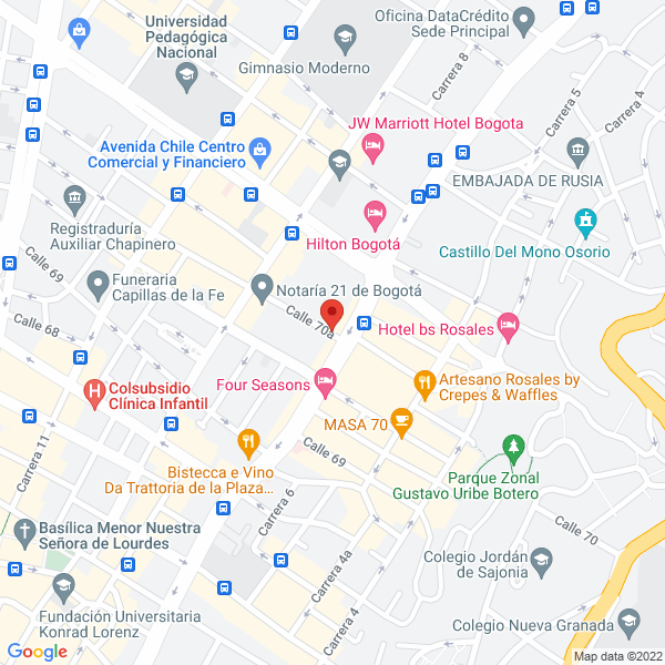 Mapa de Boreas S.A.S.