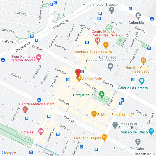 Mapa de Oral Master