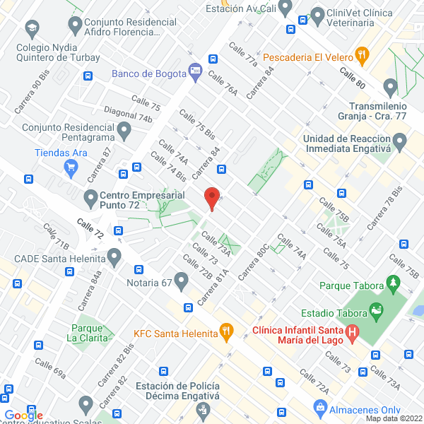 Mapa de Construcciones Edza Ltda.