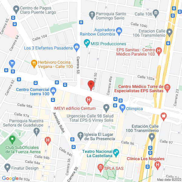 Mapa de Moto Services S.A.S.