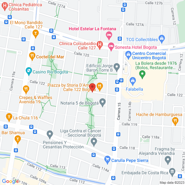 Mapa de Supermercado Celular Co S.A.S.