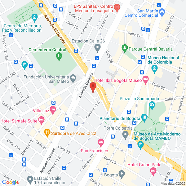 Mapa de Madaser Ltda.