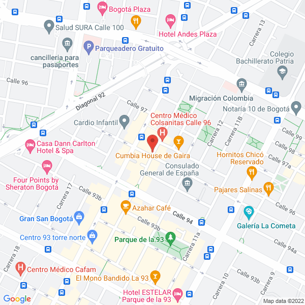 Mapa de Villalón Entretenimiento Creativo S.A.S