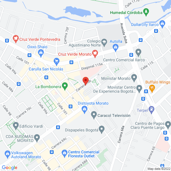 Mapa de Grupo Acartia S.A.S.