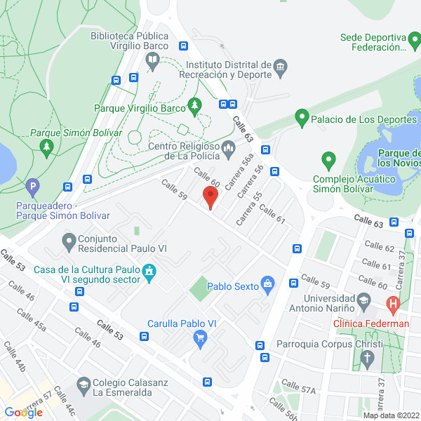 Mapa de Biotopo Consultores Ambientales Ltda.