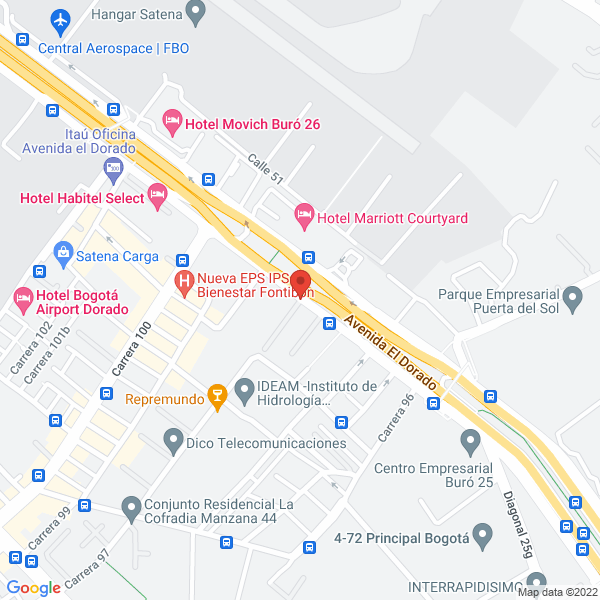 Mapa de Fiore Farms S.A.S