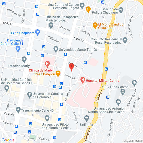 Mapa de Evolucionamos Ltda.