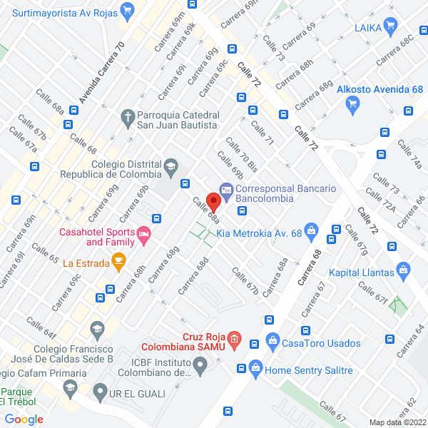 Mapa de Enercomsys S.A.S.