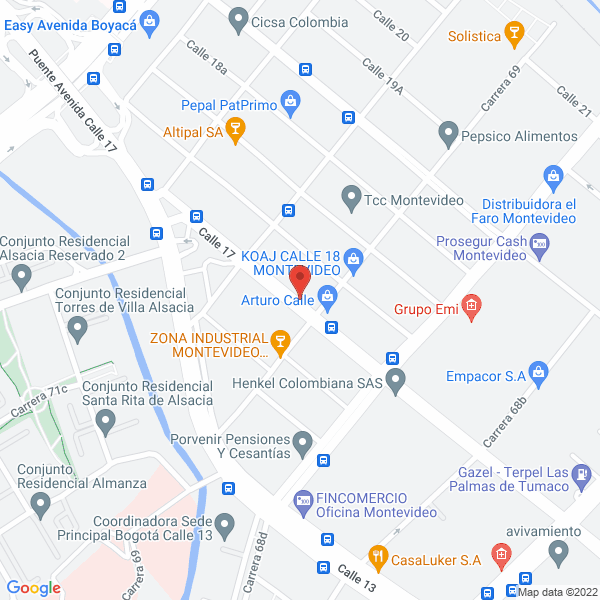 Mapa de Applus Norcontrol S L