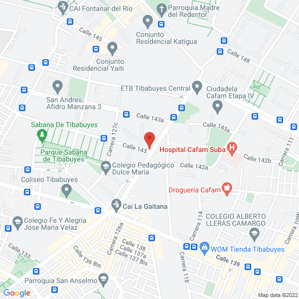 Mapa de Receptivo Colombia S.A.S.