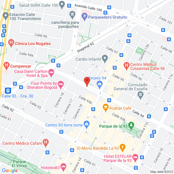 Mapa de Bautista S.A.S.