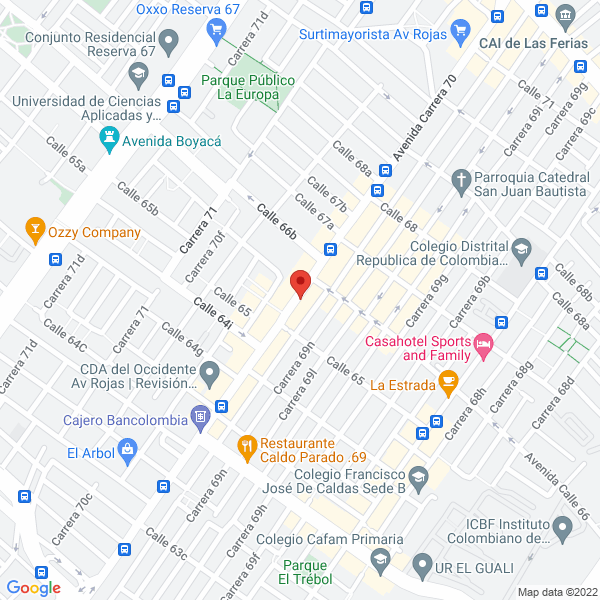 Mapa de Gráficas Metropol