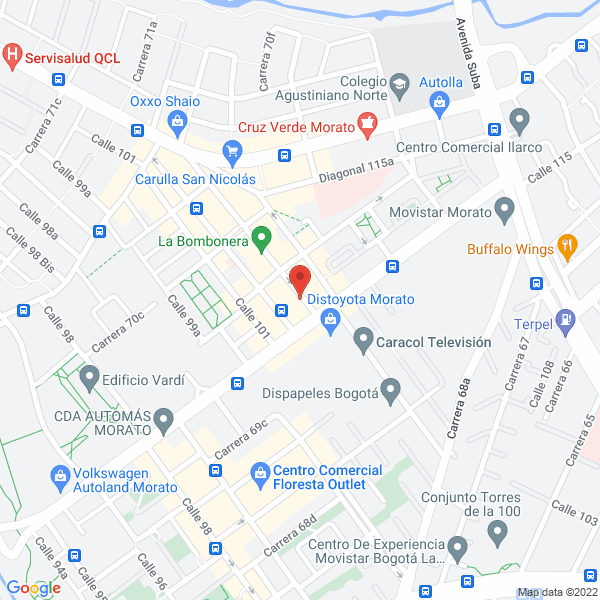 Mapa de Productos Pecolina