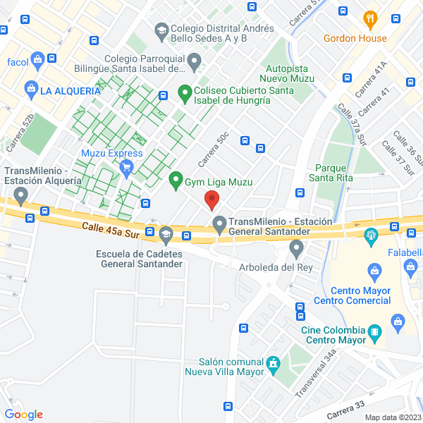 Mapa de Cuadros & Compañía Ingeniería Ltda. Ingec&C Ltda.