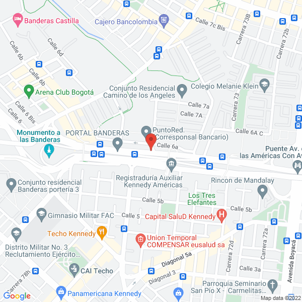 Mapa de Dynamic Seals Colombia Ltda.