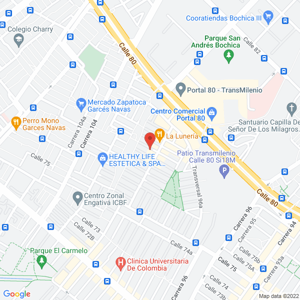 Mapa de Andretoys S.A.S.