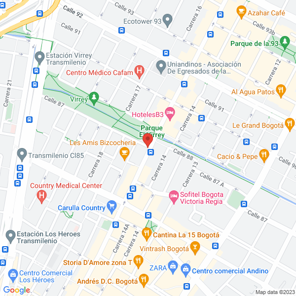 Mapa de Padilla Trujillo Y Cía. Ltda.