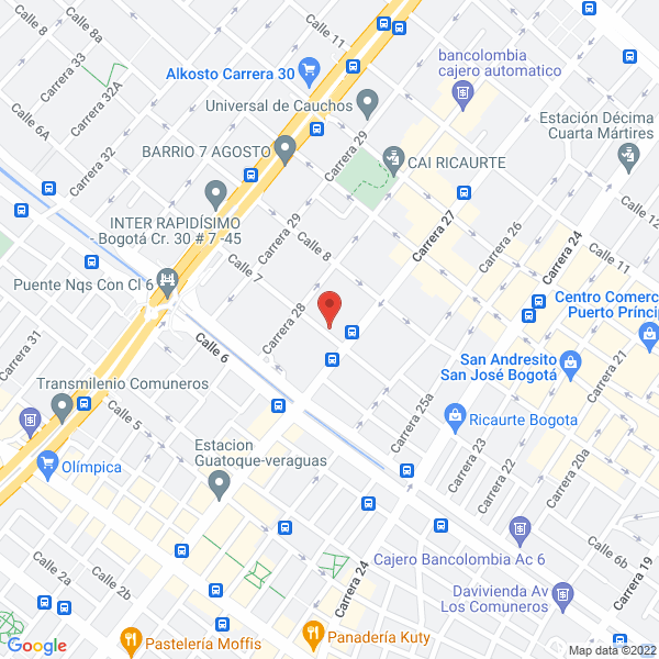 Mapa de Recumetal Ltda.