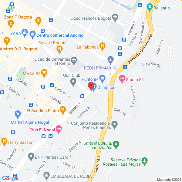 Mapa de Habitaweb Ltda