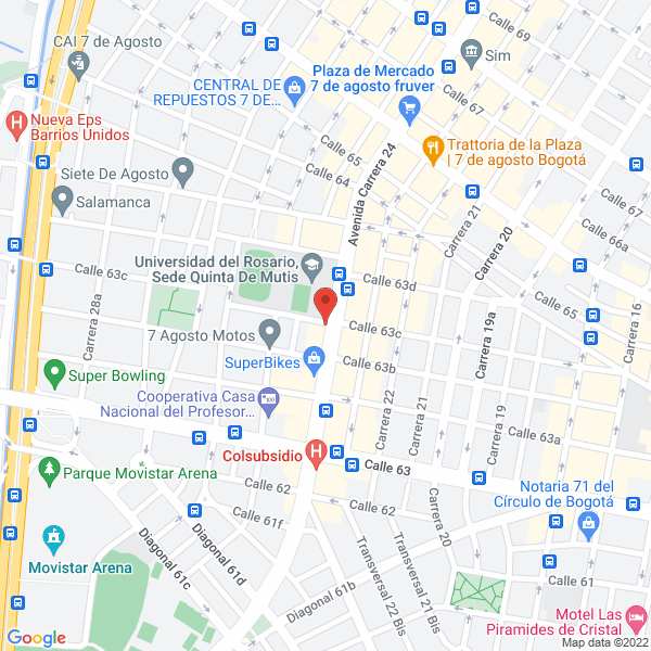 Mapa de Rcb S.A.S