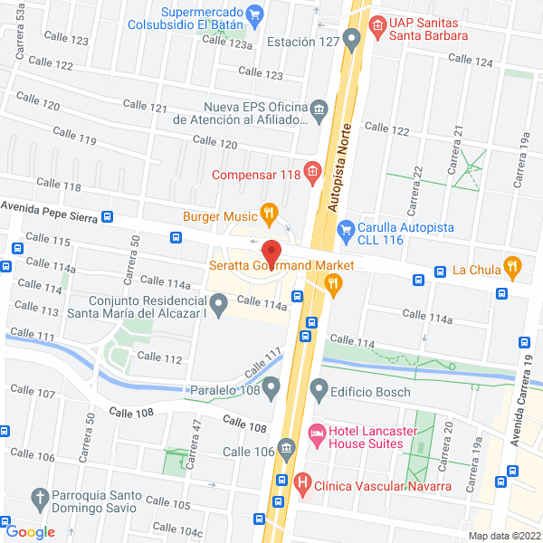 Mapa de A&P Ingenieria Ltda.