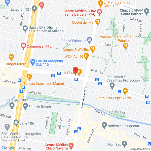 Mapa de Solo Catering S.A.S.