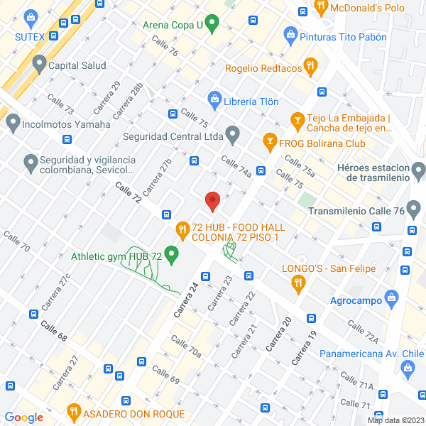 Mapa de Mantener Ltda.