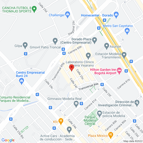 Mapa de Box & Packing S.A.S