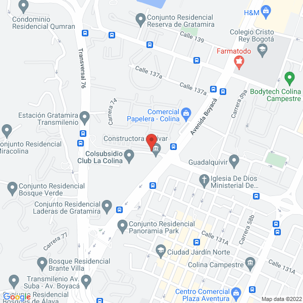 Mapa de Corporate Education Solutions S.A.S.