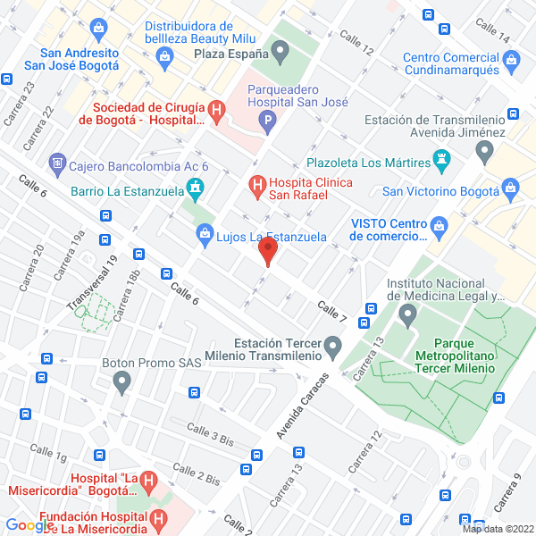 Mapa de J. Vargas Y Cía. Ltda.