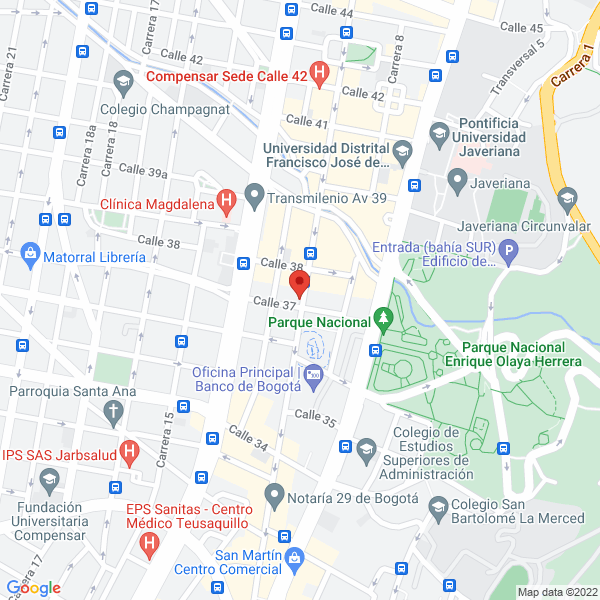 Mapa de Coopsedent