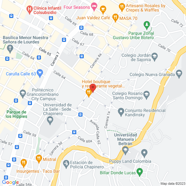Mapa de Tulogo Usb S.A.S.