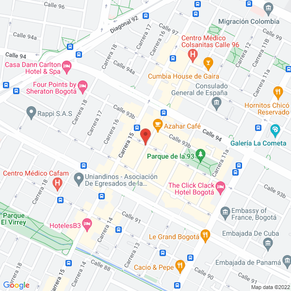 Mapa de Itbc Ltda.
