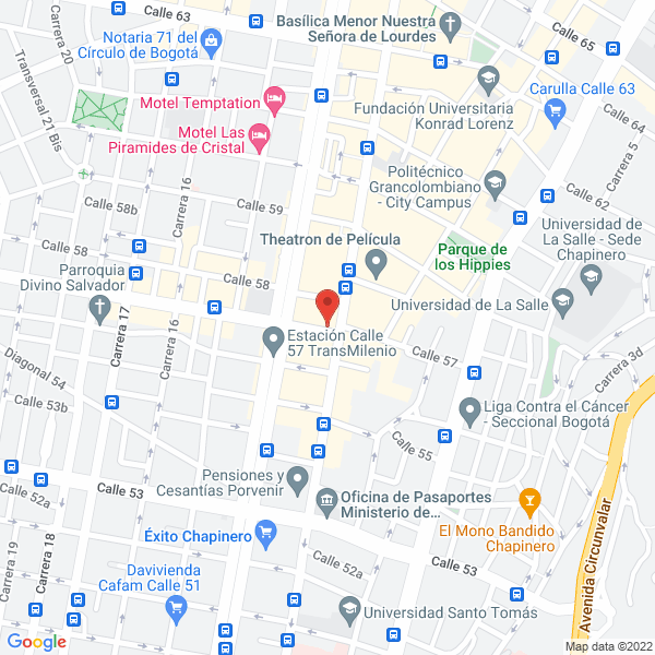 Mapa de Asistencia Nacional Integral Ltda