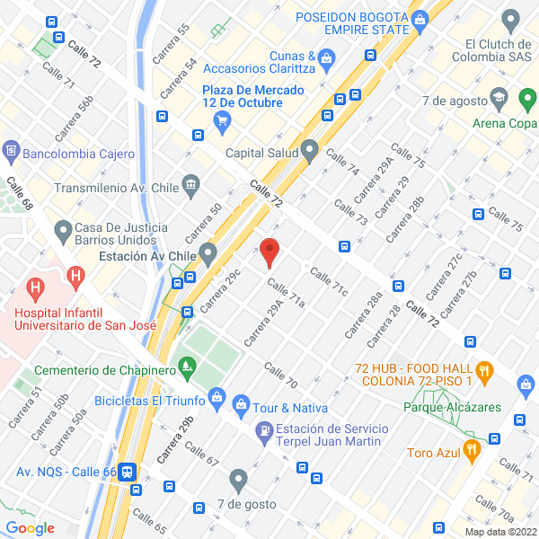 Mapa de Egi Ltda.