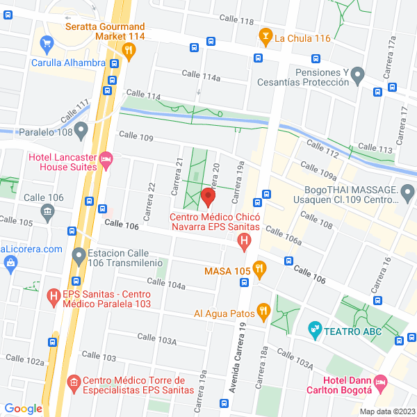 Mapa de Mantenimiento De Jardines Francisco Gómez