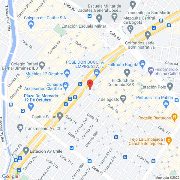 Mapa de Sistemas Ecas S.A