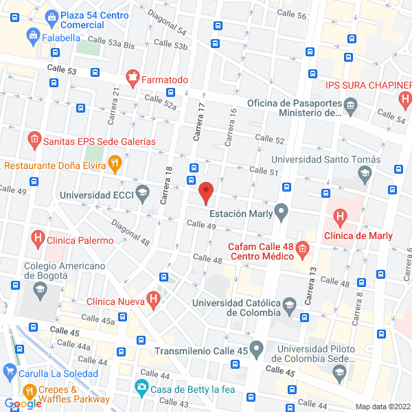 Mapa de Servilogics S.A.