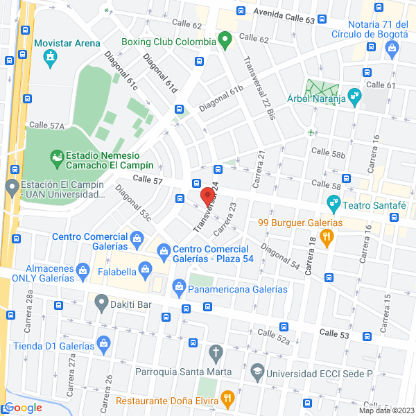 Mapa de Citeser Sistemas Ltda