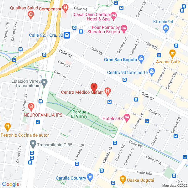 Mapa de Asociación Colombiana De Venta Directa
