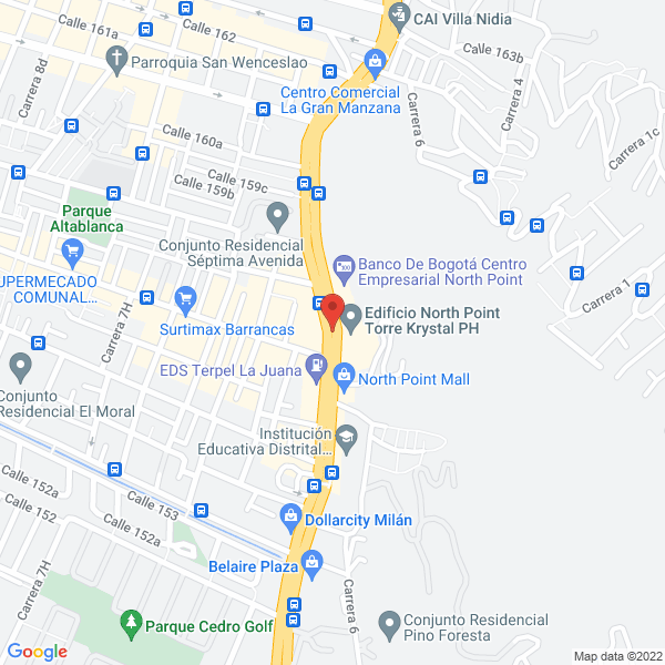 Mapa de Ccr Ingenieros Asociados S.A.S.