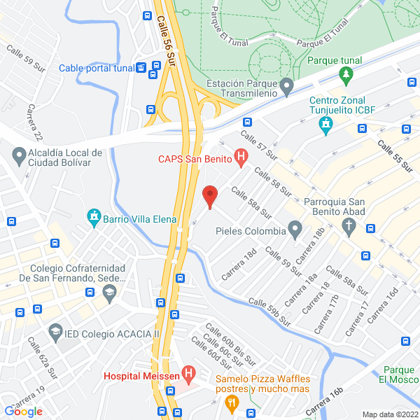Mapa de Gamba Martínez Luis Alberto