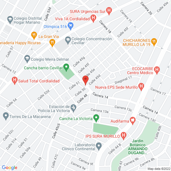 Map of Rehabilitacion Integral En Casa