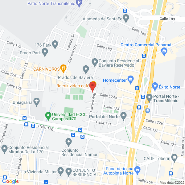 Mapa de Clínica Veterinaria Narices Frías