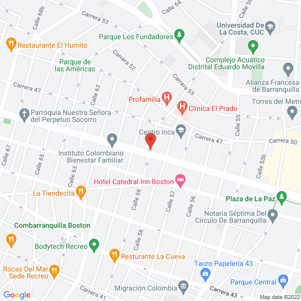 Map of Coomservicio